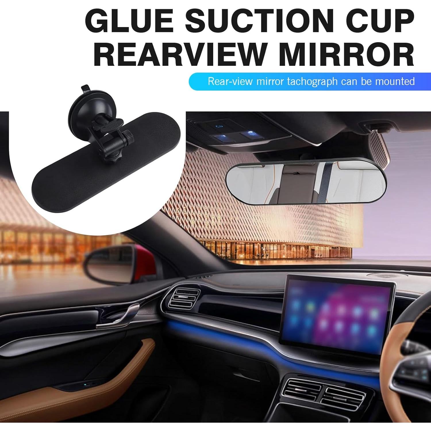 Espejo Retrovisor Ampliado Zeathery HERYHSJ601WH, 21.8x6.4cm