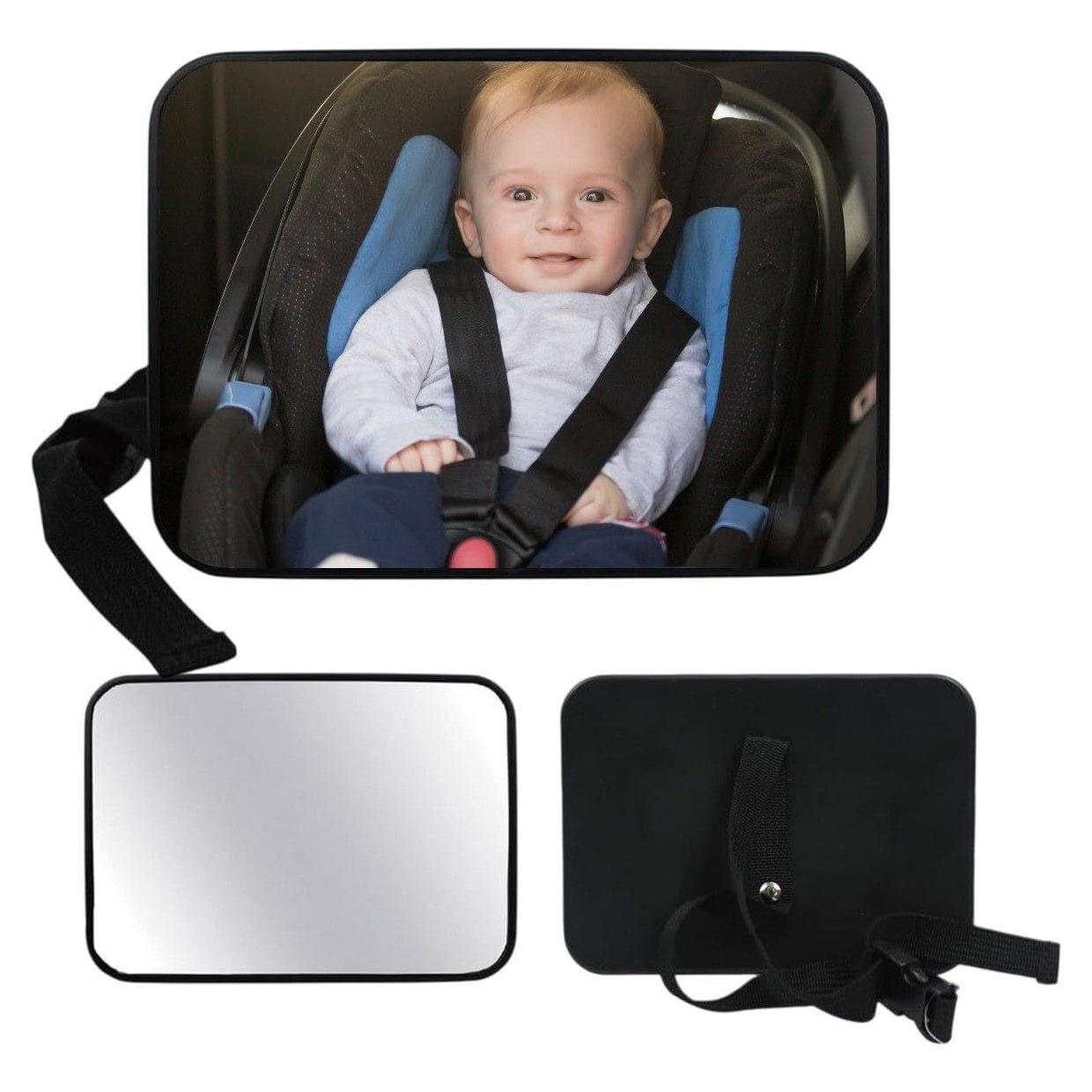 Espejo de Coche para Bebés Genérico - A Prueba de Roturas 12.7cm