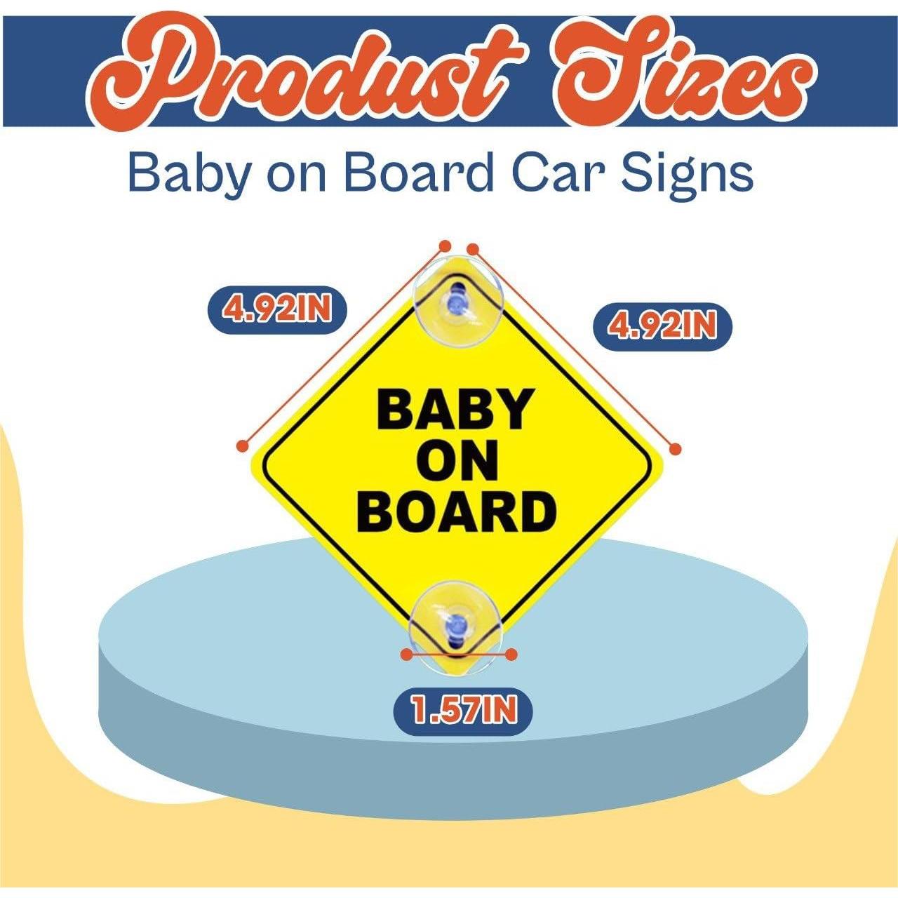 Espejo de Coche para Bebés Genérico - A Prueba de Roturas 12.7cm