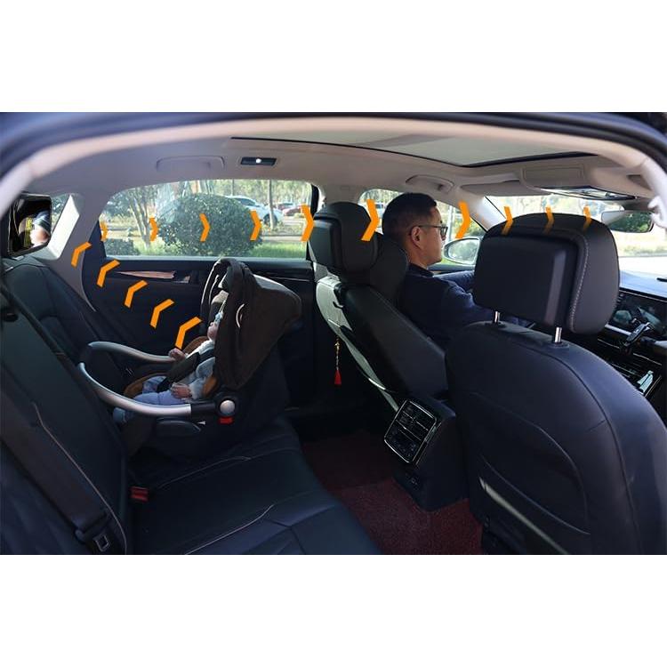 Espejo Retrovisor Cubble para Bebé 360° Ajustable Negro