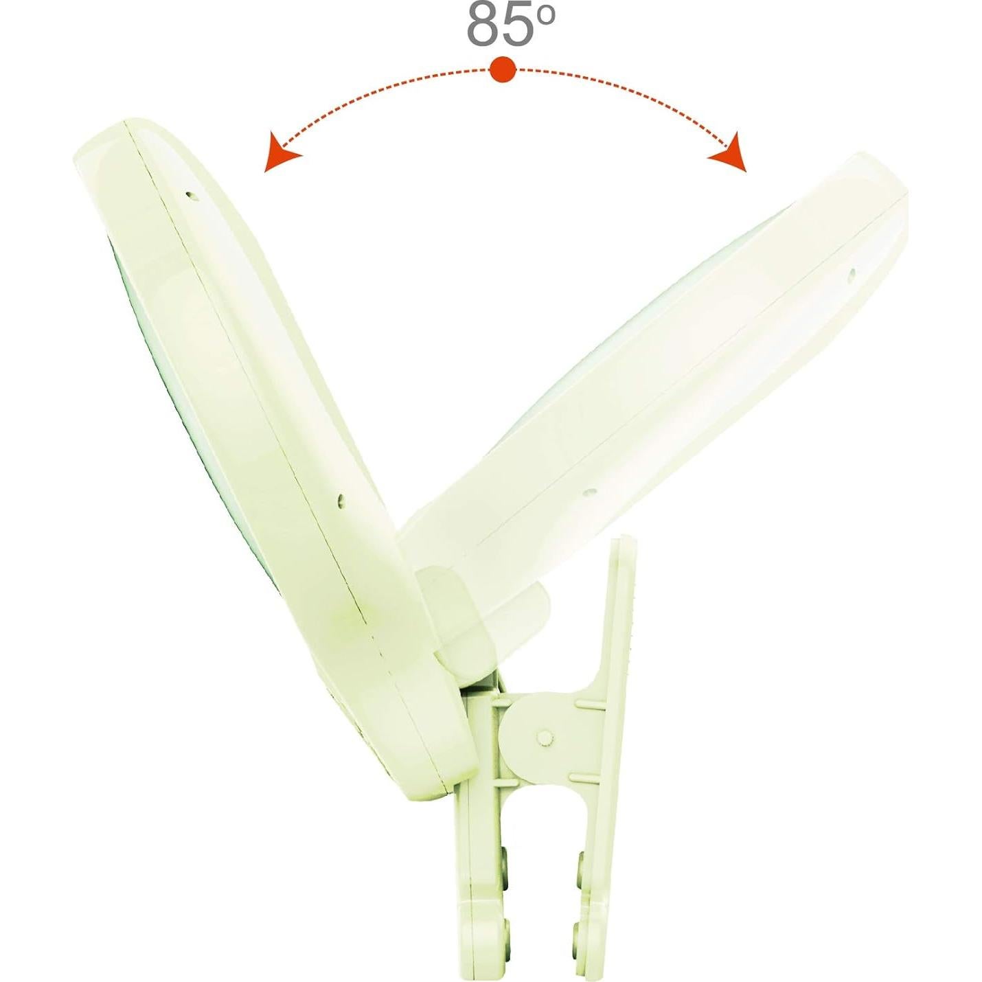 Espejo Clip-on Omie View con Luz LED y Control Remoto