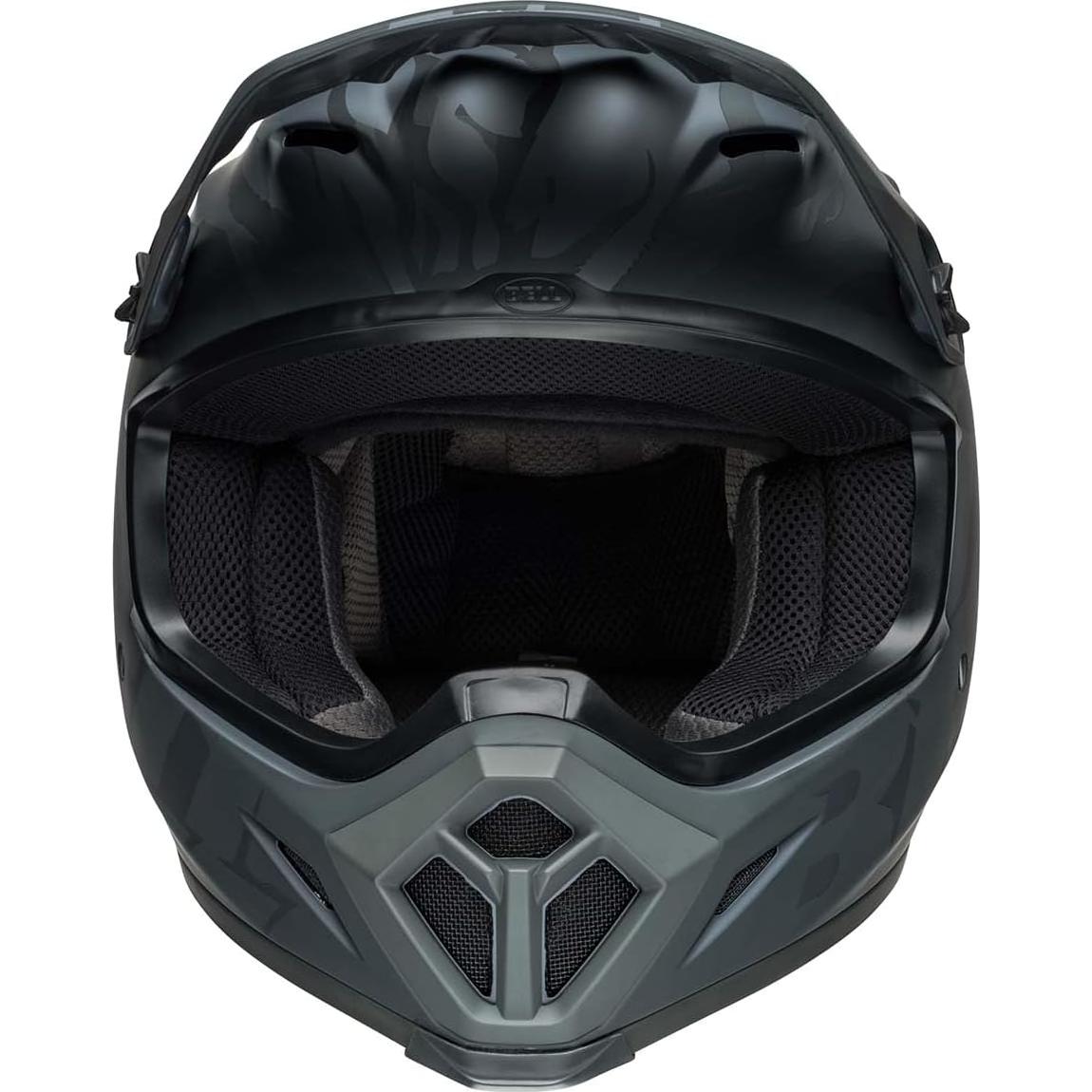 Casco de Motocross BELL MX-9 MIPS Grande Negro Mate