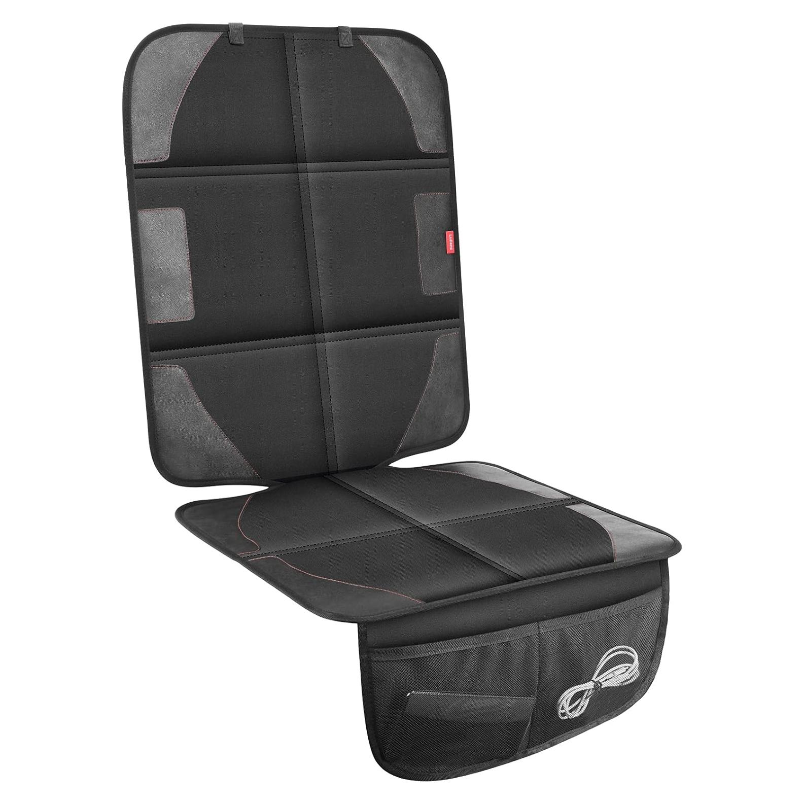 Protector de Asiento de Coche LUILANC Negro Impermeable 600D