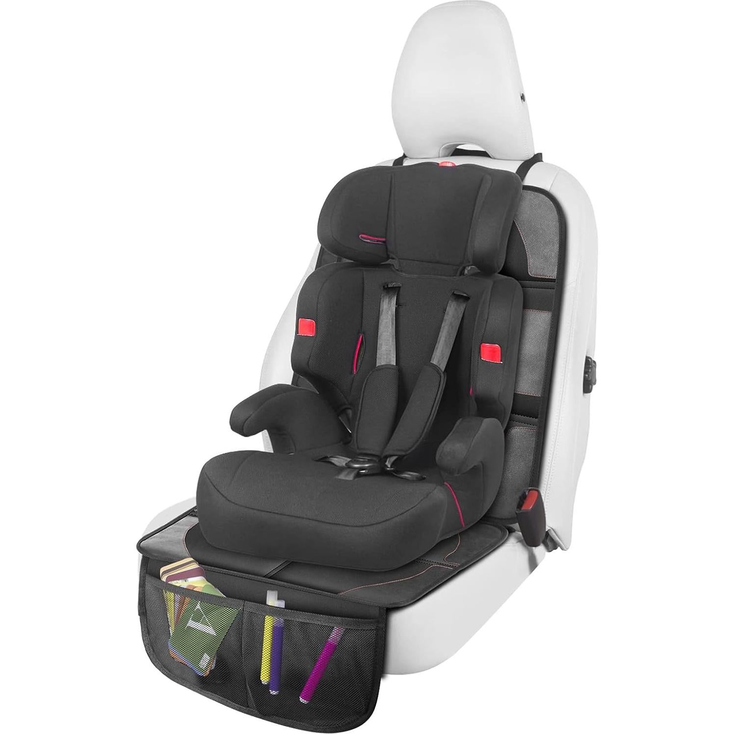 Protector de Asiento de Coche LUILANC Negro Impermeable 600D