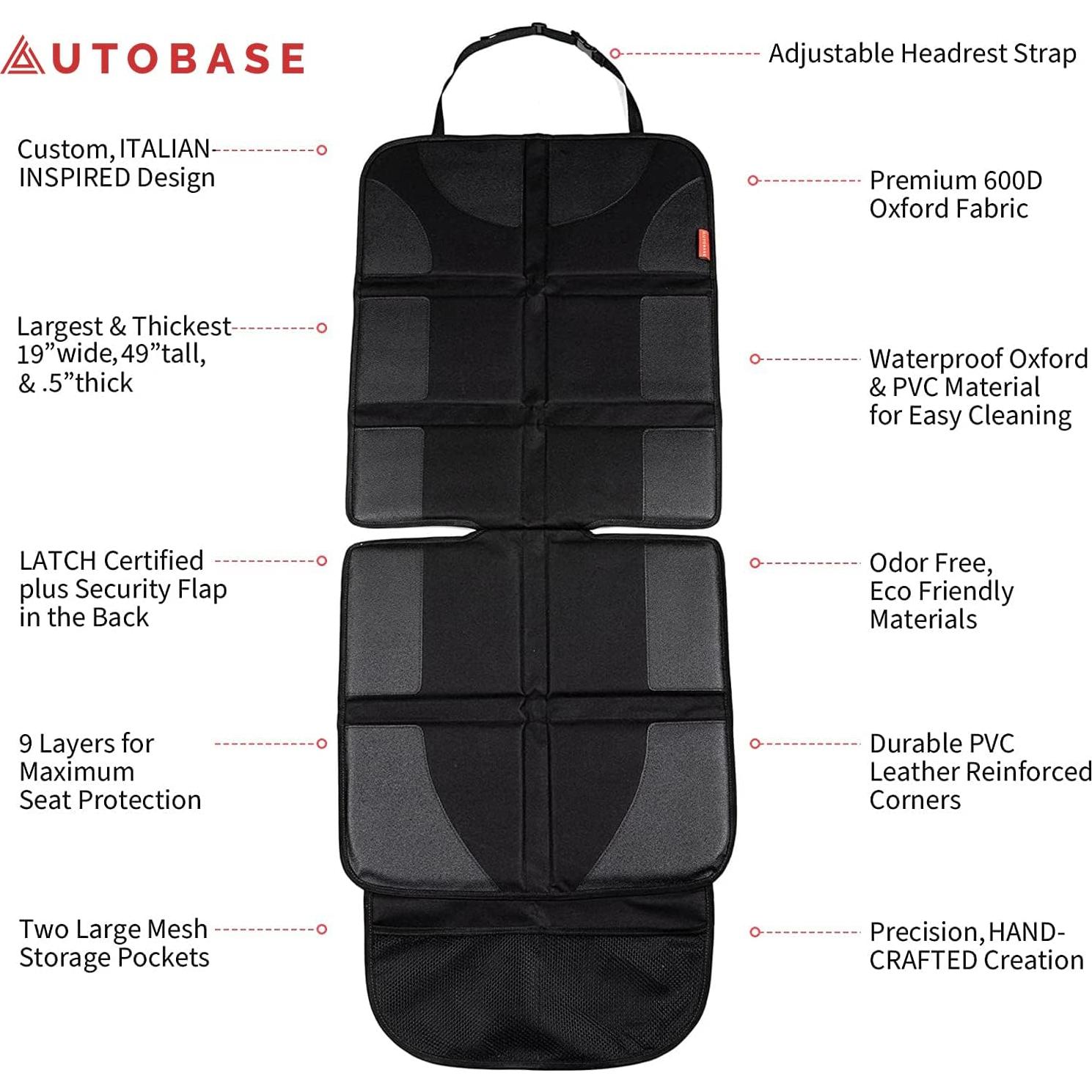 Protector de Asiento de Auto Autobase XL Impermeable 9 Capas