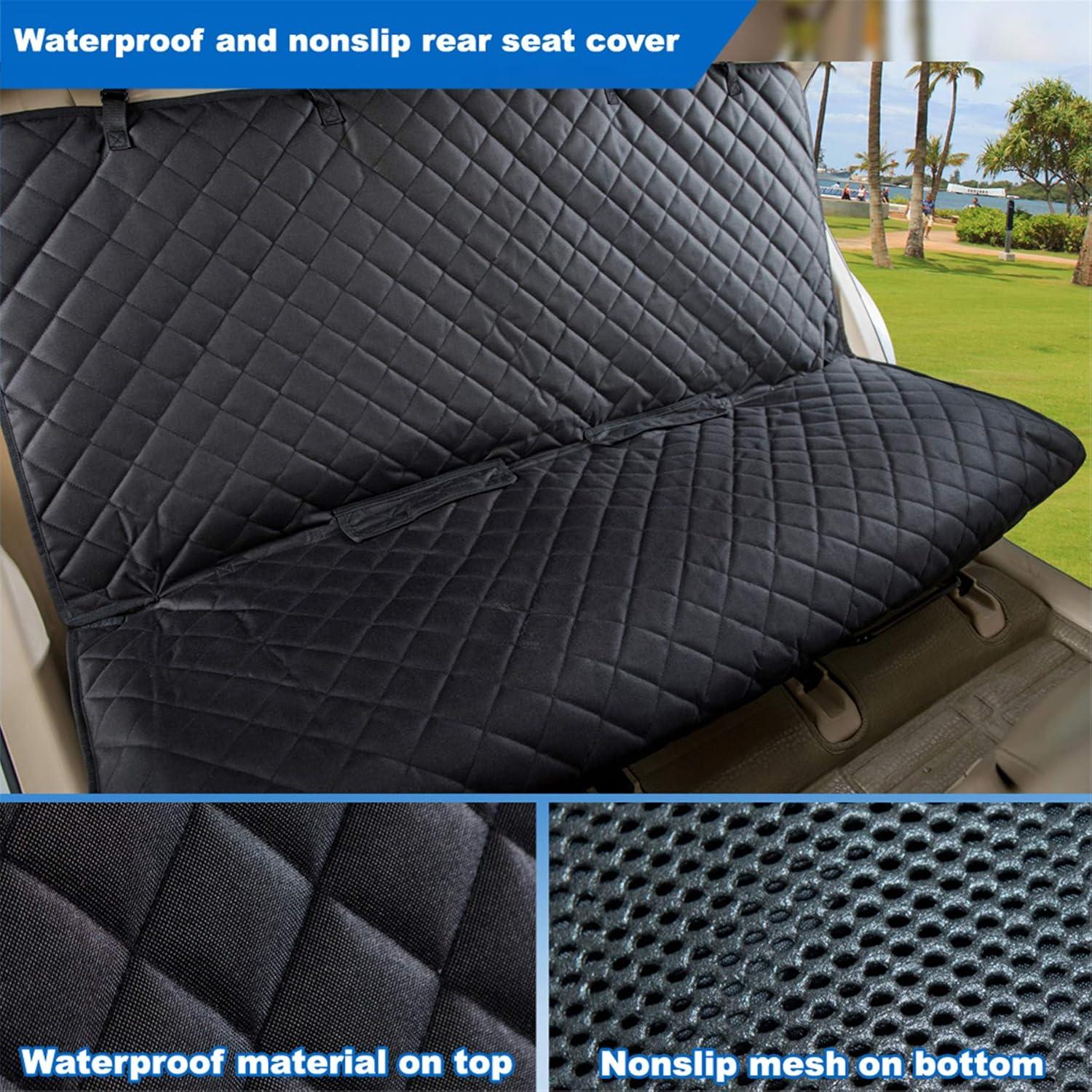 Protector de Asiento de Coche VIEWPETS Negro Universal Impermeable