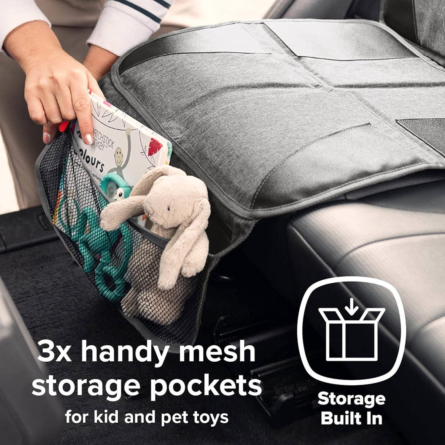 Protector de Asiento de Coche Diono Super Mat Gris 5 Capas