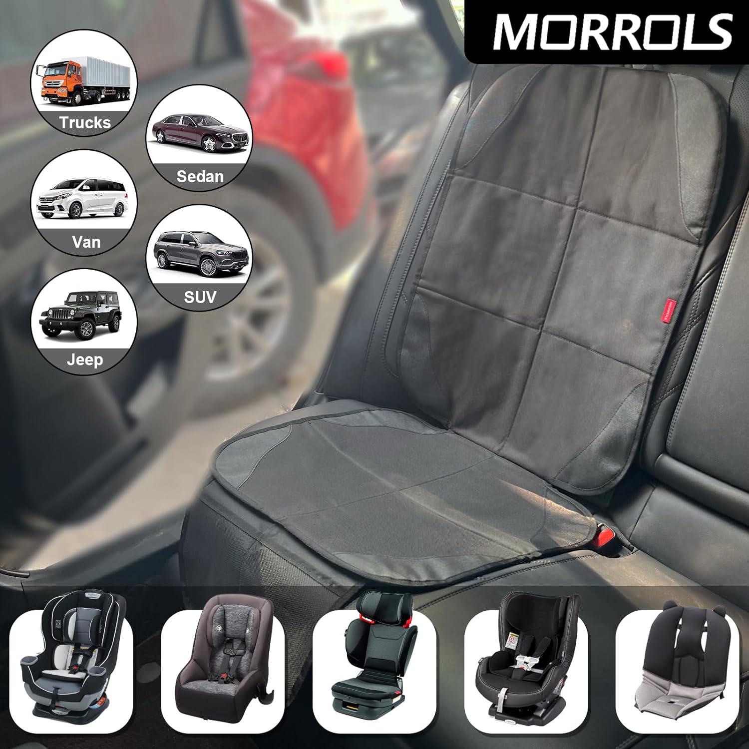 Protector de Asiento de Coche MORROLS Negro Antideslizante