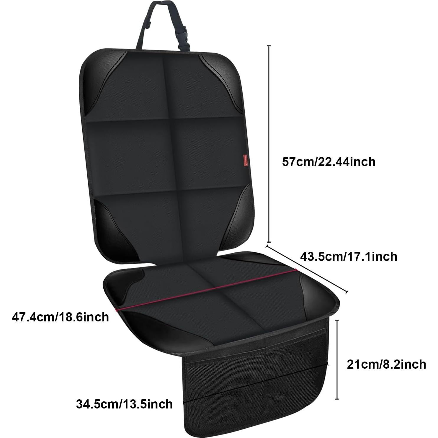 Protector de Asiento de Coche MORROLS Negro Antideslizante