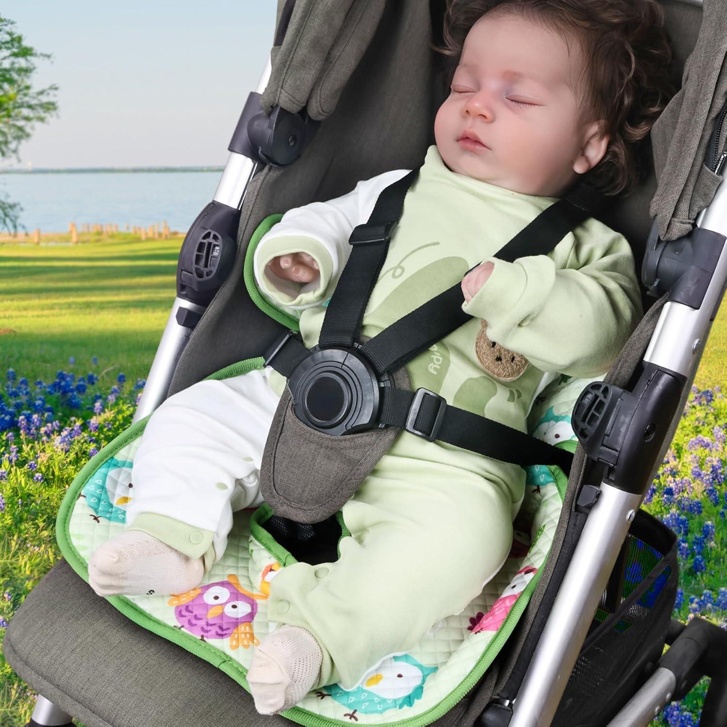 Protector de Asiento de Coche COOLBEBE Verde para Bebés