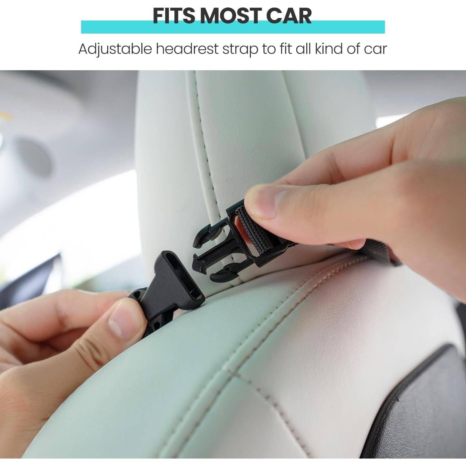 Protector de Asiento de Coche HEYTRIP Negro Azul Universal