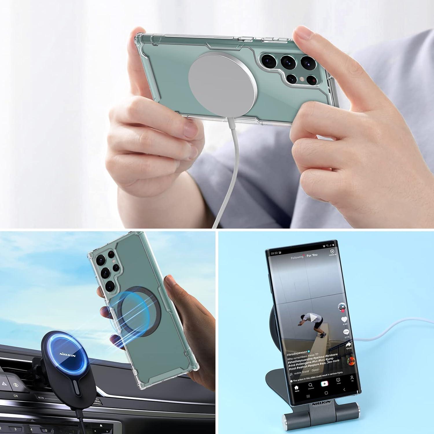 Anillo Magnético Nillkin SnapLink Air - 2 Piezas Negro