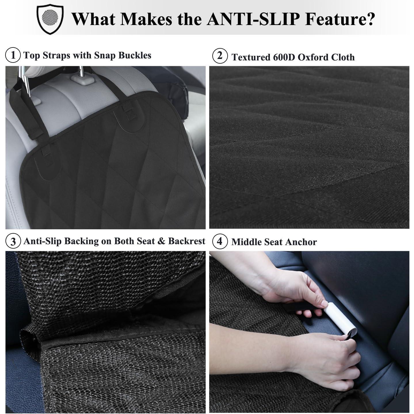 Funda de Asiento para Perro VIVAGLORY 1PACK Antideslizante 600D