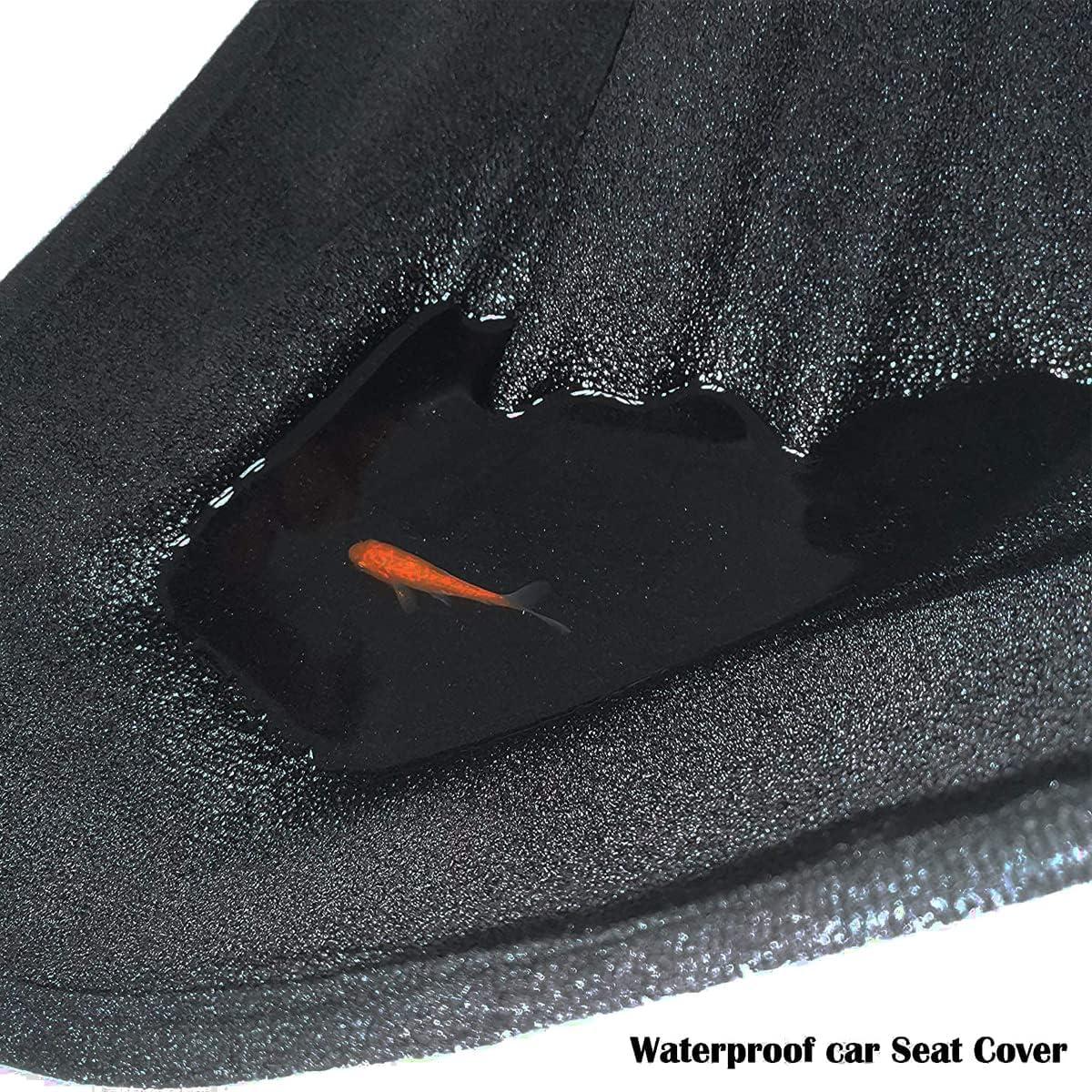 Protector de Asiento de Coche LoyaGour Negro 74.93x142.24cm