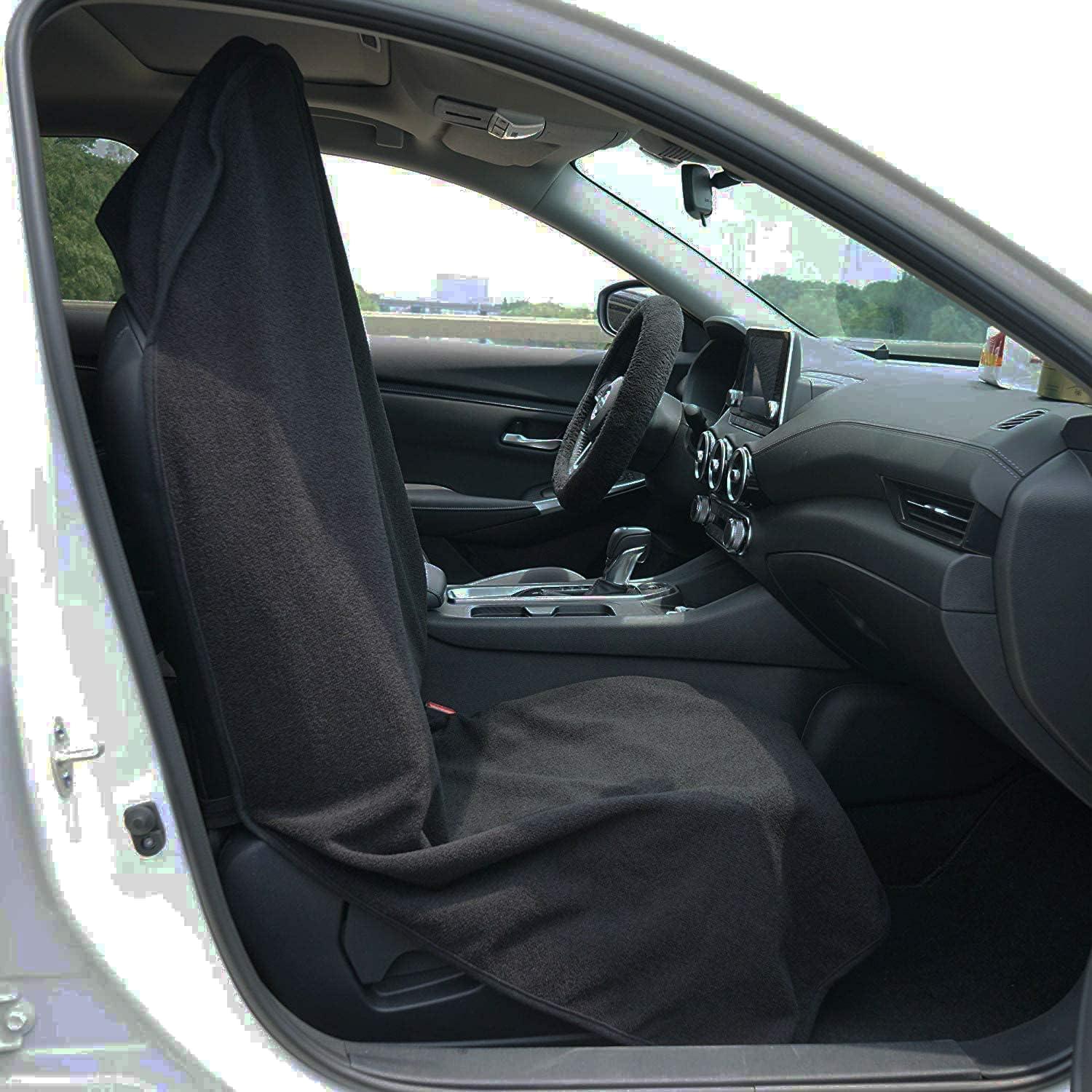 Protector de Asiento de Coche LoyaGour Negro 74.93x142.24cm