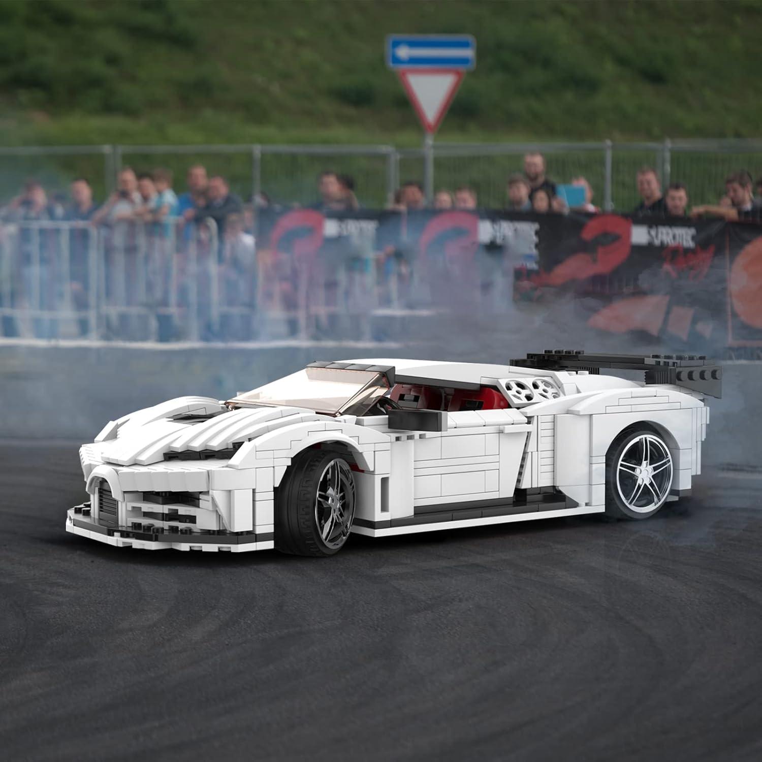 JMBricklayer Coche Deportivo EB110 1116 Piezas para Adultos