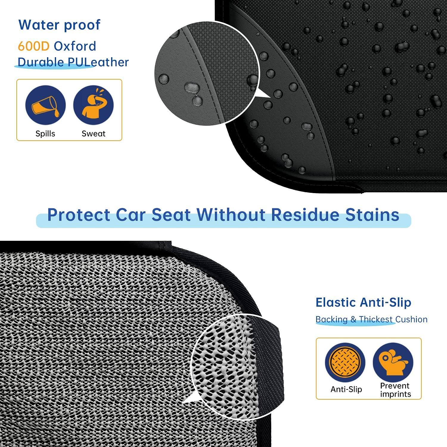 Protector de Asiento de Coche ZBDPOVT 2 Pack XL Impermeable