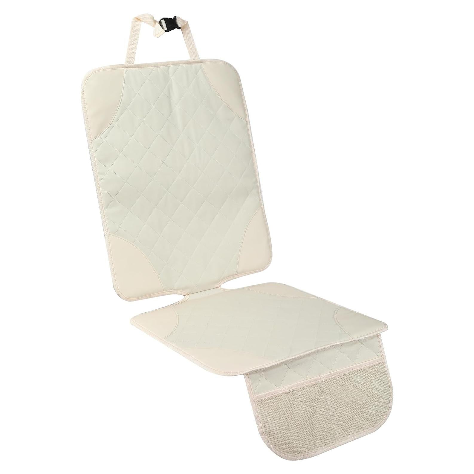 Protector de Asiento de Coche AOKJOY Beige Antideslizante