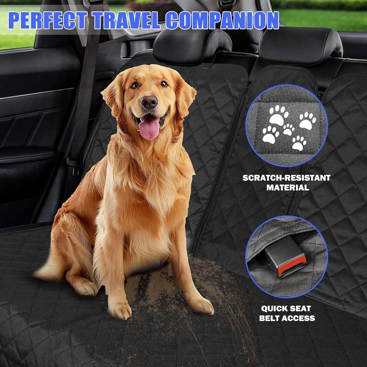 Funda de Asiento para Perros Yonktoo GD-032A-B Impermeable 135 cm