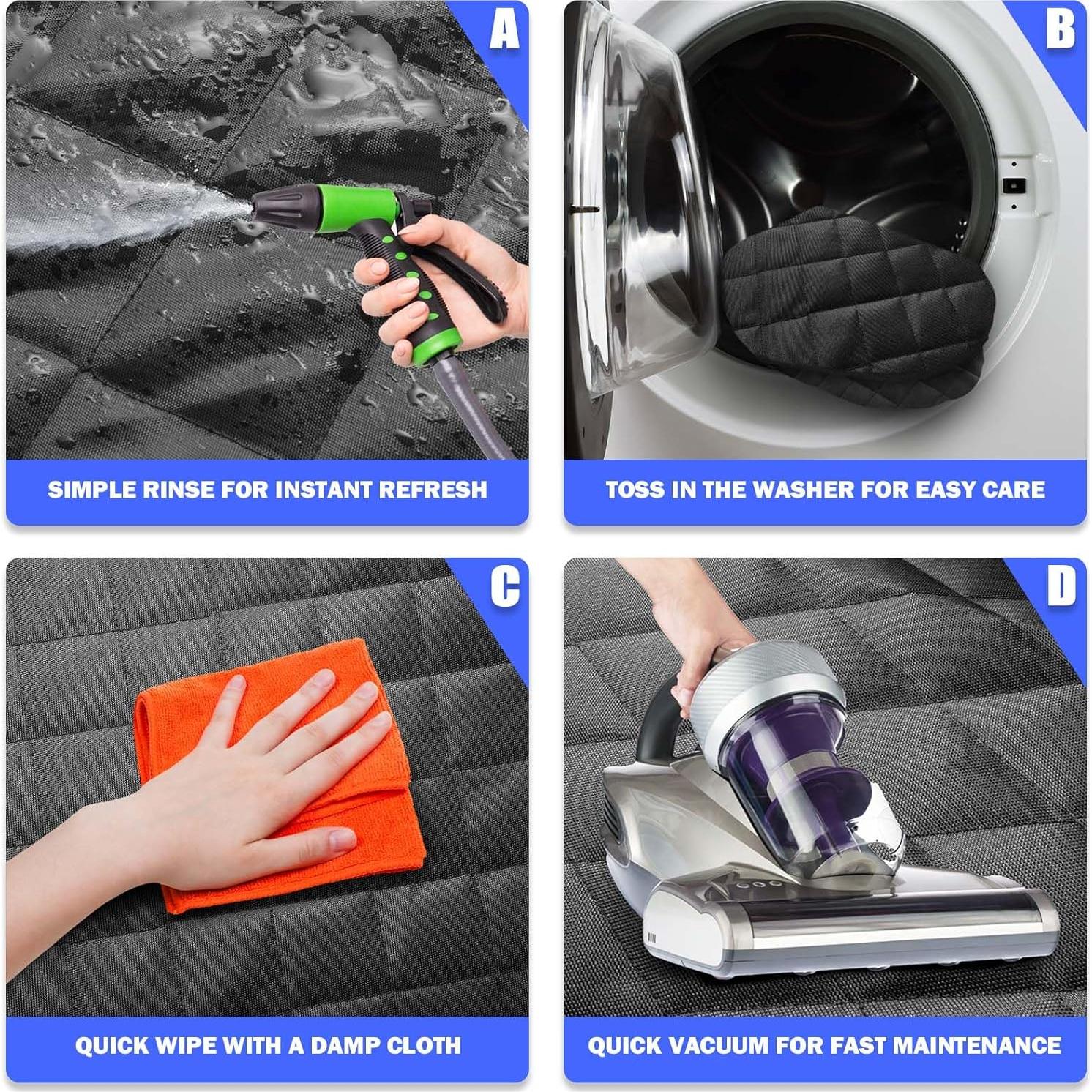 Funda de Asiento para Perros Yonktoo GD-032A-B Impermeable 135 cm