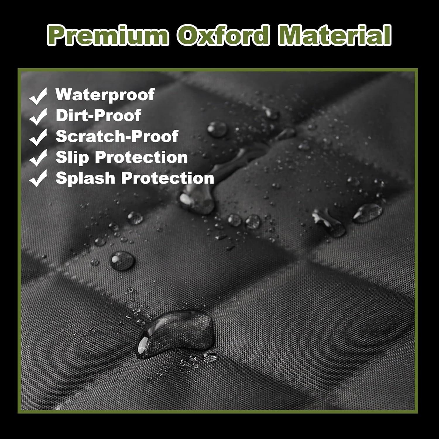 Funda de Asiento Delantero para Perros Femuar 2 Paquetes Impermeable