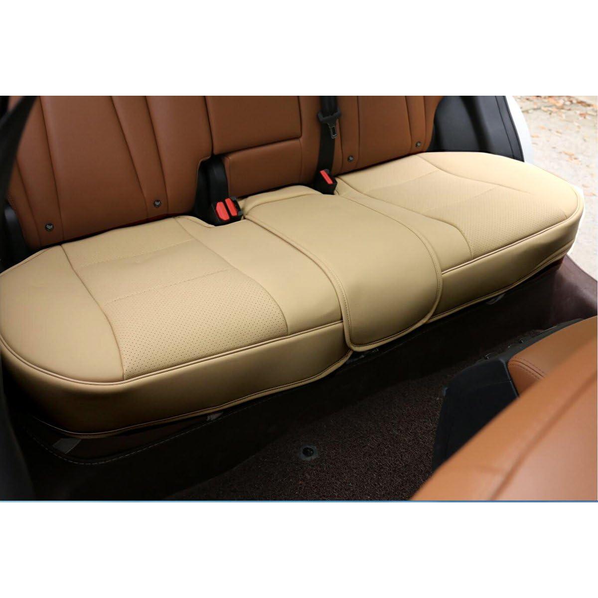 Funda de Asiento Trasero EDEALYN Beige Ajustable 127-140cm