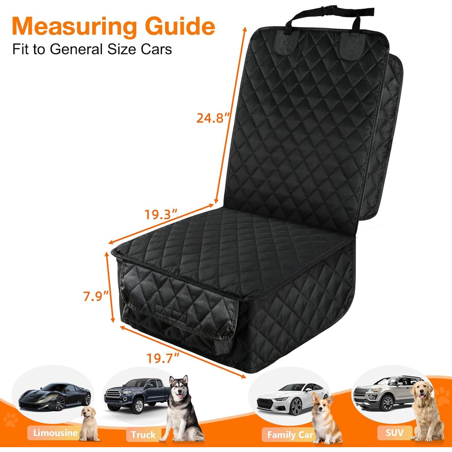 Funda de Asiento de Coche Impermeable PETICON para Perros