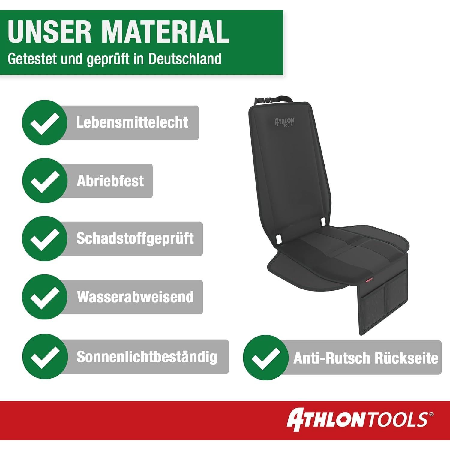 Almohadilla para Asiento Infantil ATHLON TOOLS - Ajuste Universal - Negro