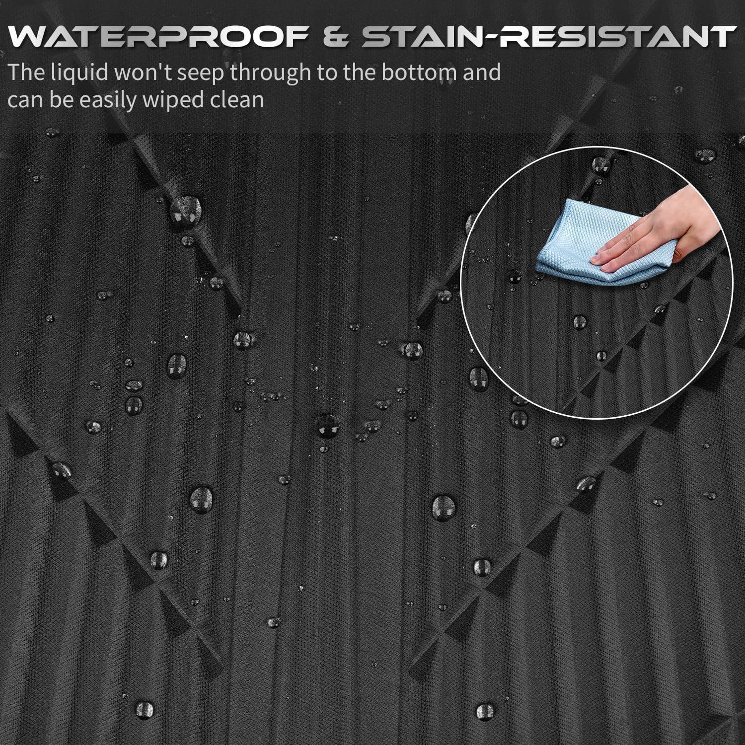 Cubiertas de Asiento Delantero Impermeables CAR PASS Neopreno Negro