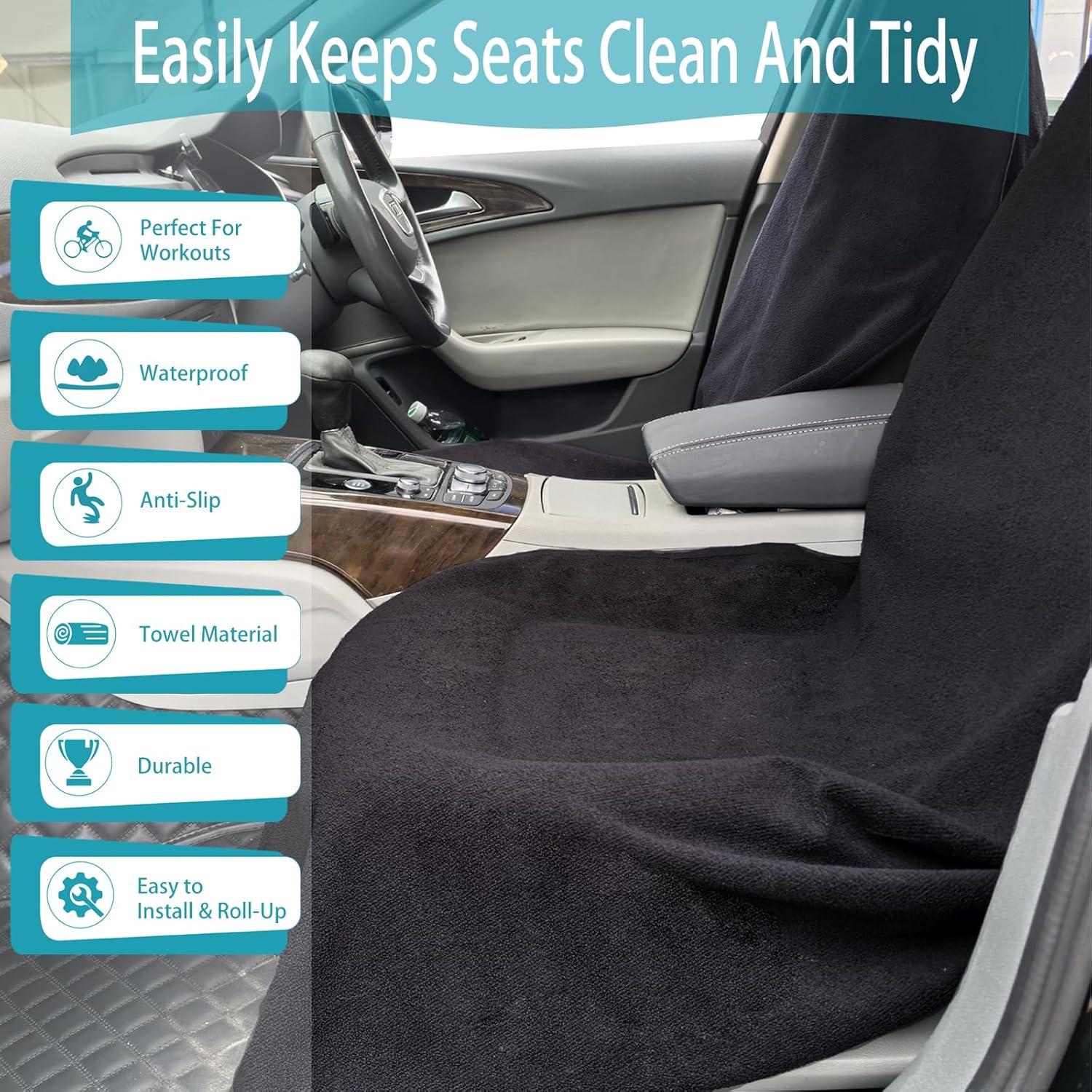 Fundas de Asiento de Coche Teuaktty Universales Impermeables