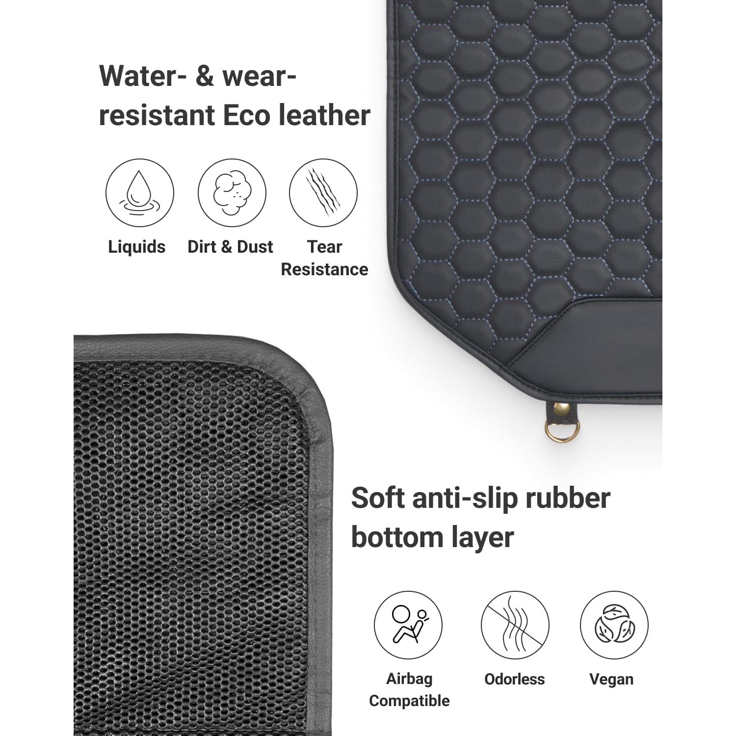 Protector de Asiento de Coche Owleys CSPblack01 Negro Impermeable