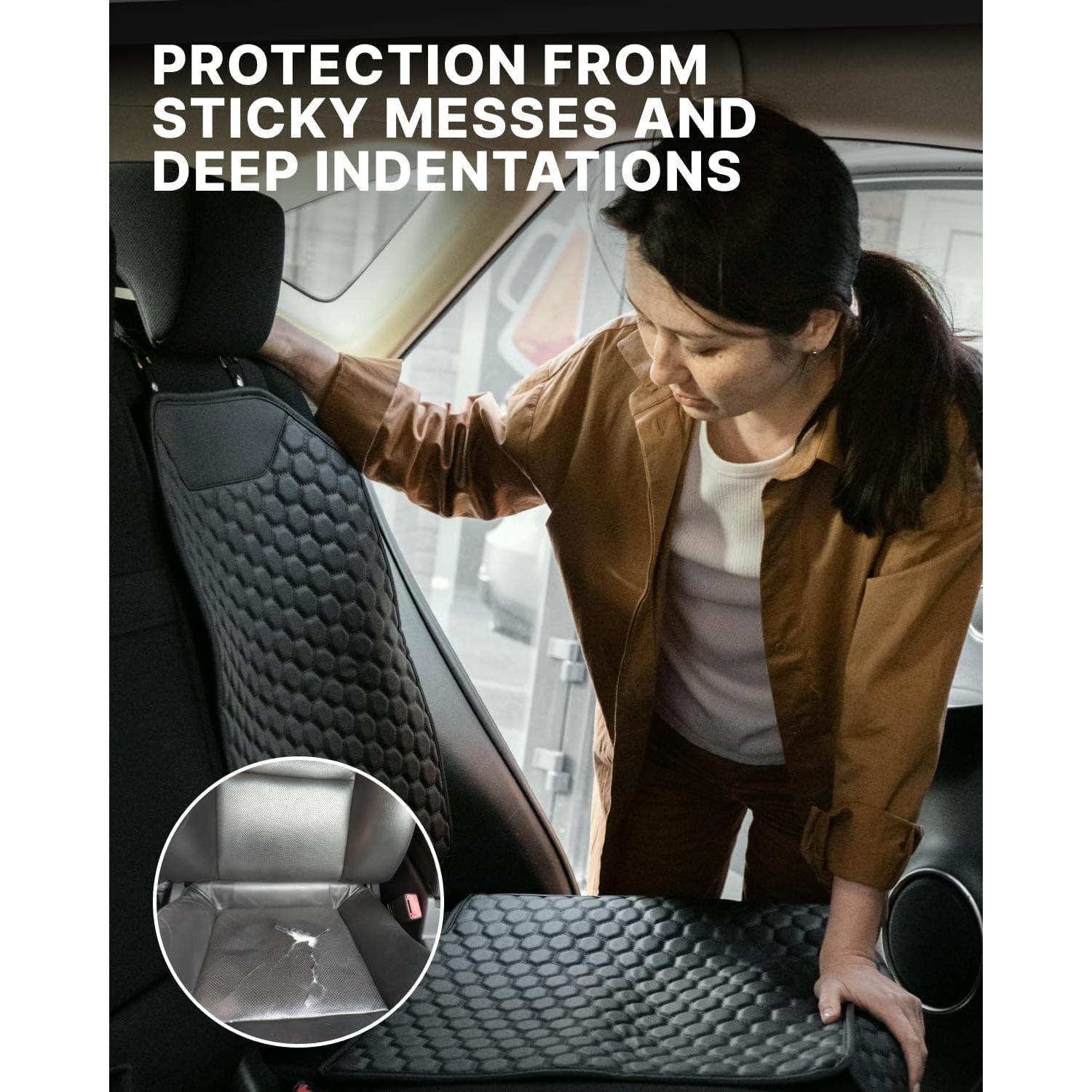 Protector de Asiento de Coche Owleys CSPblack01 Negro Impermeable