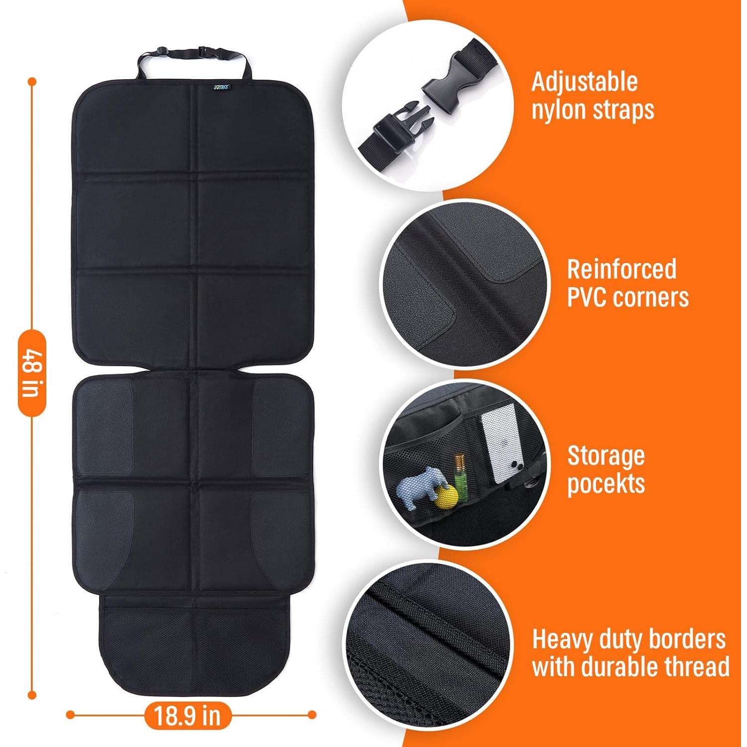 Protector de Asiento de Coche JOYSKY Y04 Impermeable 2 Pack