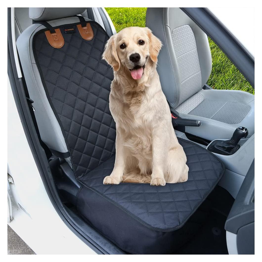 Cubierta de Asiento Delantero para Perros Paw Jamboree Negra