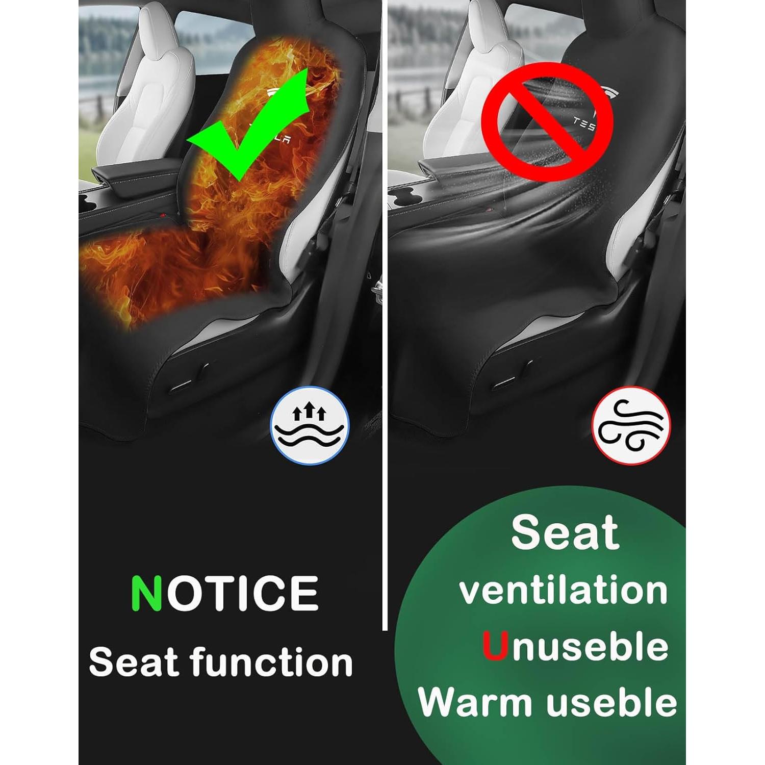 Cubierta de Asiento para Perro EVMODS Tesla Model Y/3/S/X