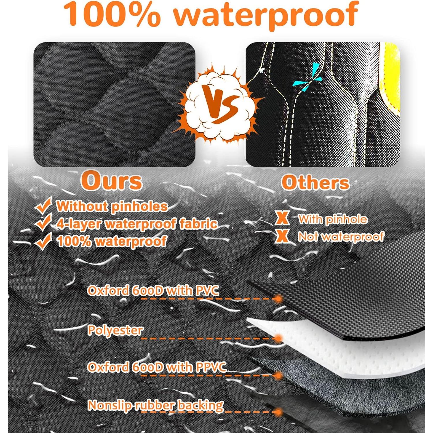 Funda de Asiento para Perros URPOWER Estándar 142 cm Impermeable