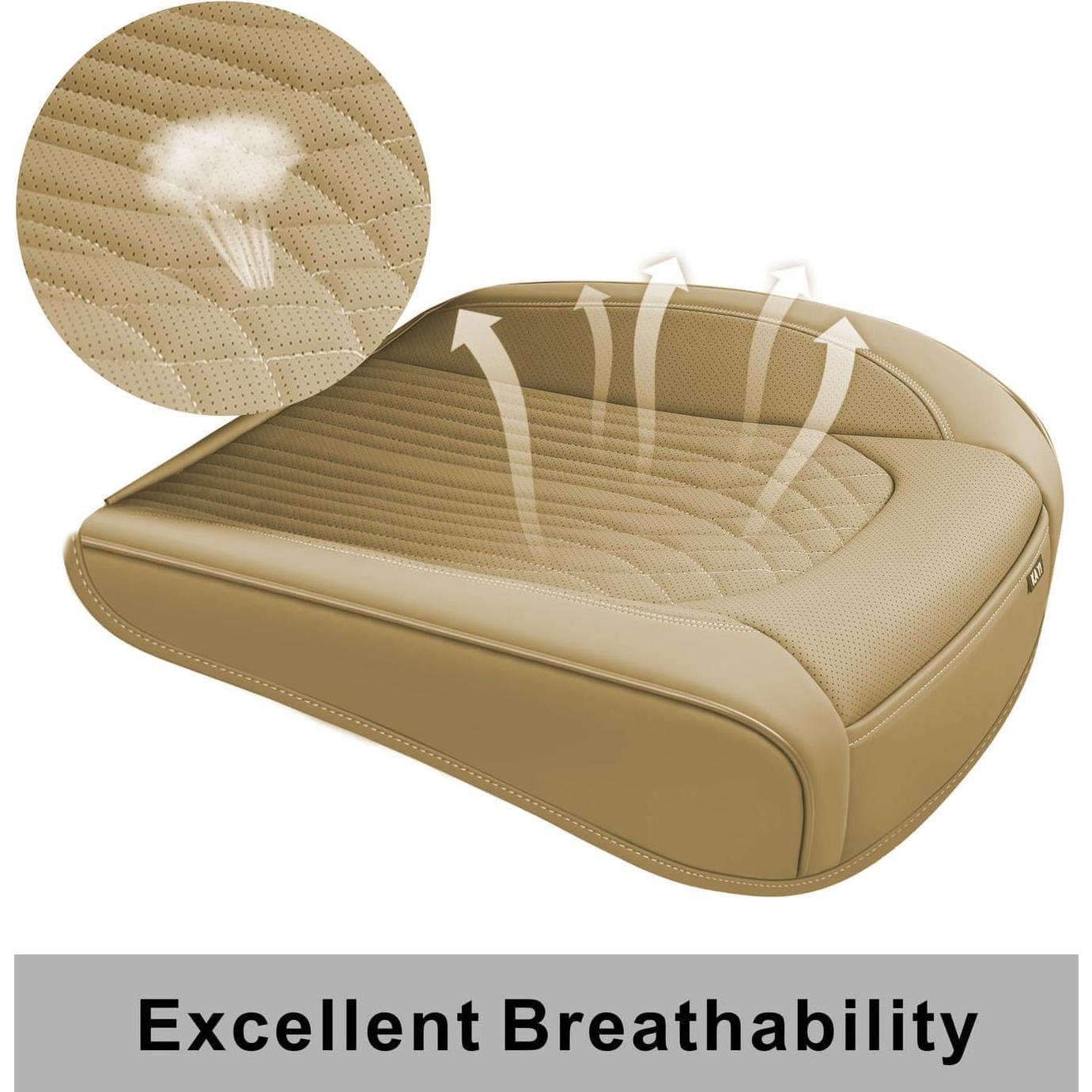 Funda de Asiento de Coche KAYI, Espuma Viscoelástica, Antideslizante