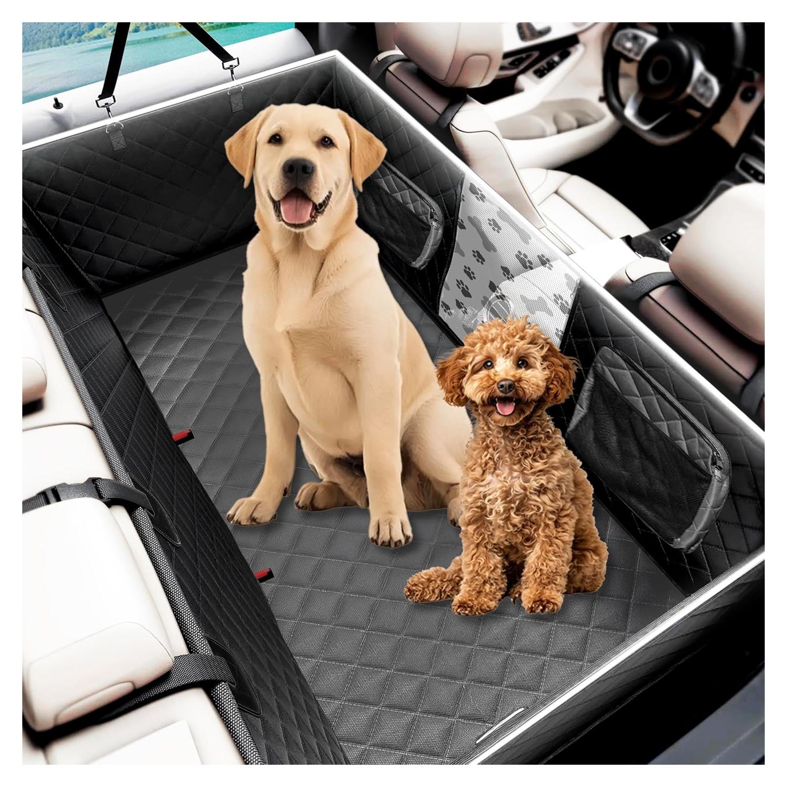 Cubierta de Asiento Trasero para Perros Sajoda - Impermeable 900D