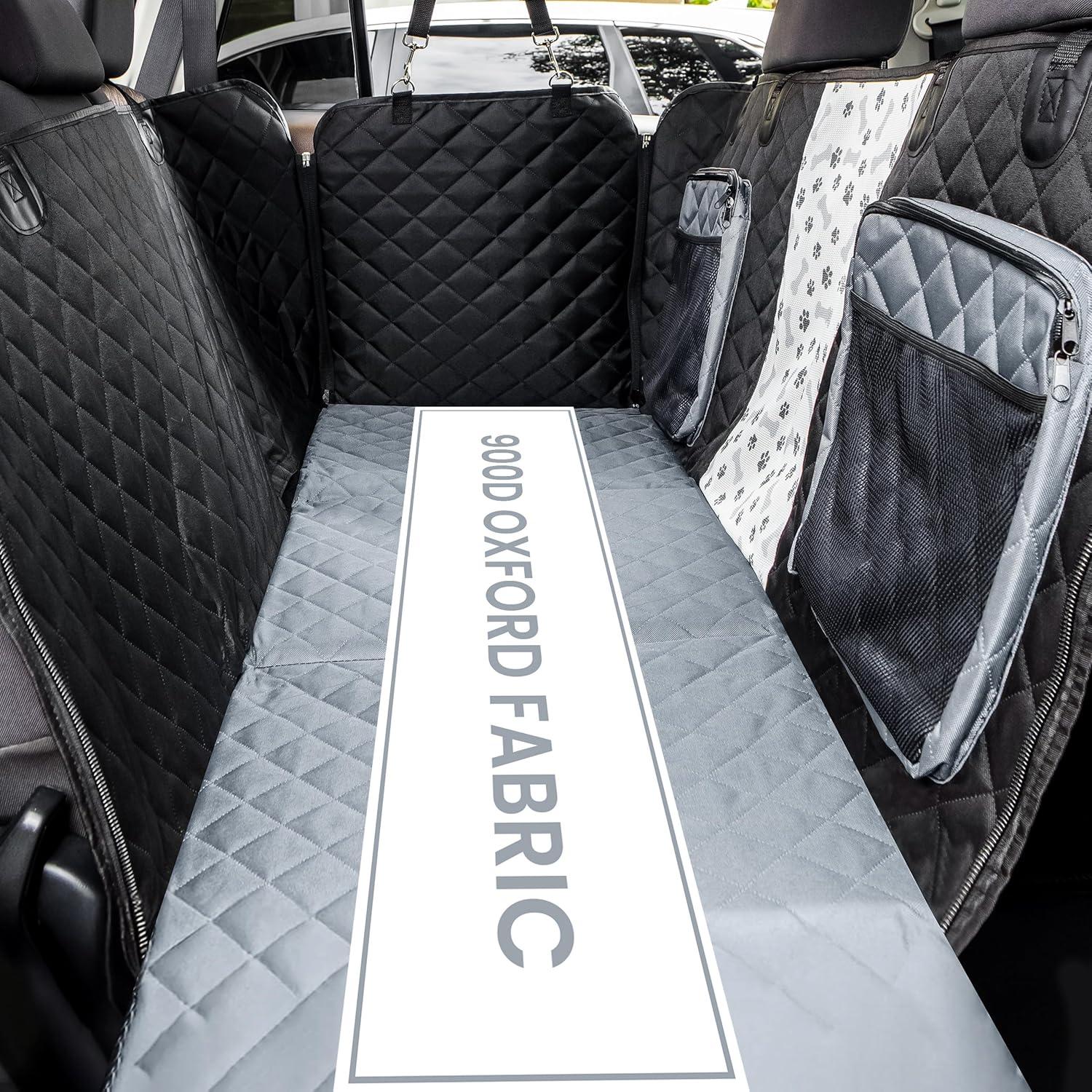 Cubierta de Asiento Trasero para Perros Sajoda - Impermeable 900D