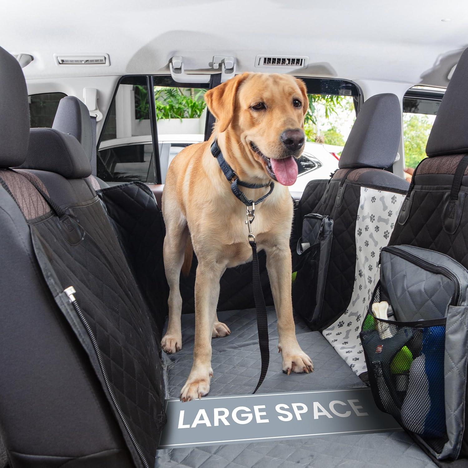 Cubierta de Asiento Trasero para Perros Sajoda - Impermeable 900D