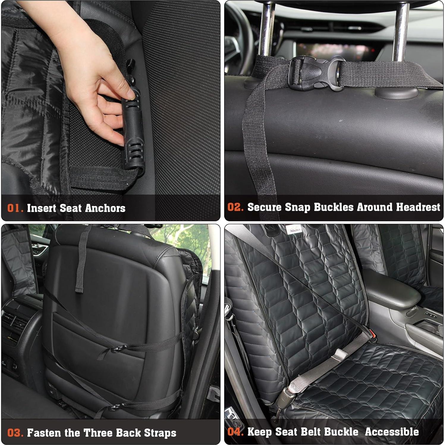 Funda de Asiento Delantera para Coche Reliadura - Impermeable y Antideslizante