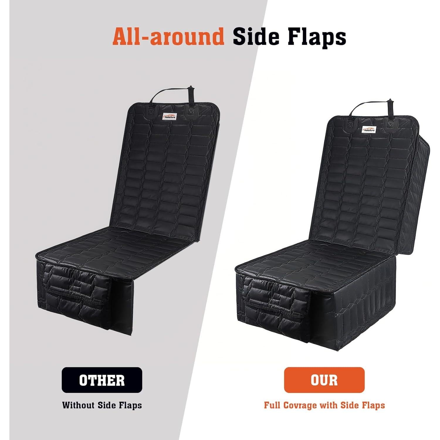 Funda de Asiento Delantera para Coche Reliadura - Impermeable y Antideslizante