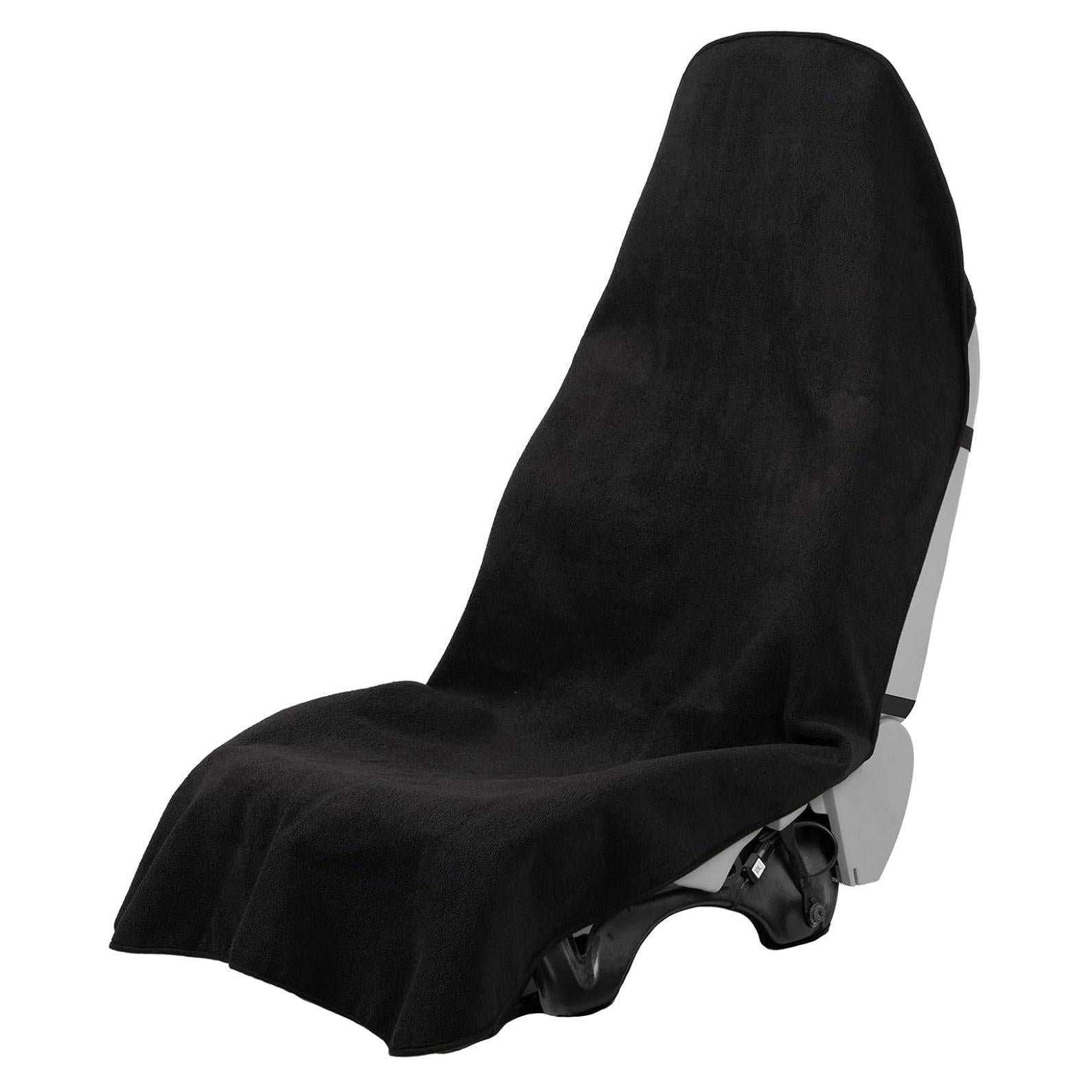 Funda de Asiento Impermeable Prpeko para Coche Negro 142x73 cm