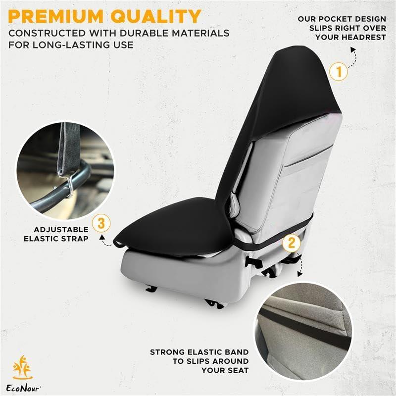 Cubierta de Asiento de Coche EcoNour Universal Impermeable