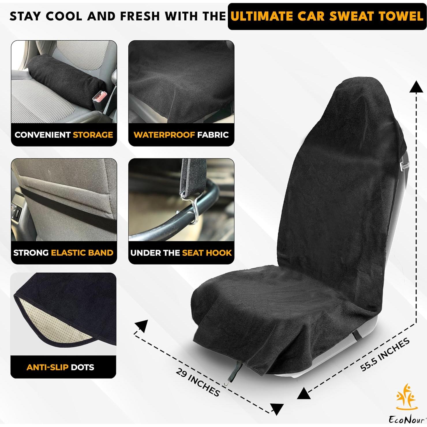 Cubierta de Asiento de Coche EcoNour Universal Impermeable