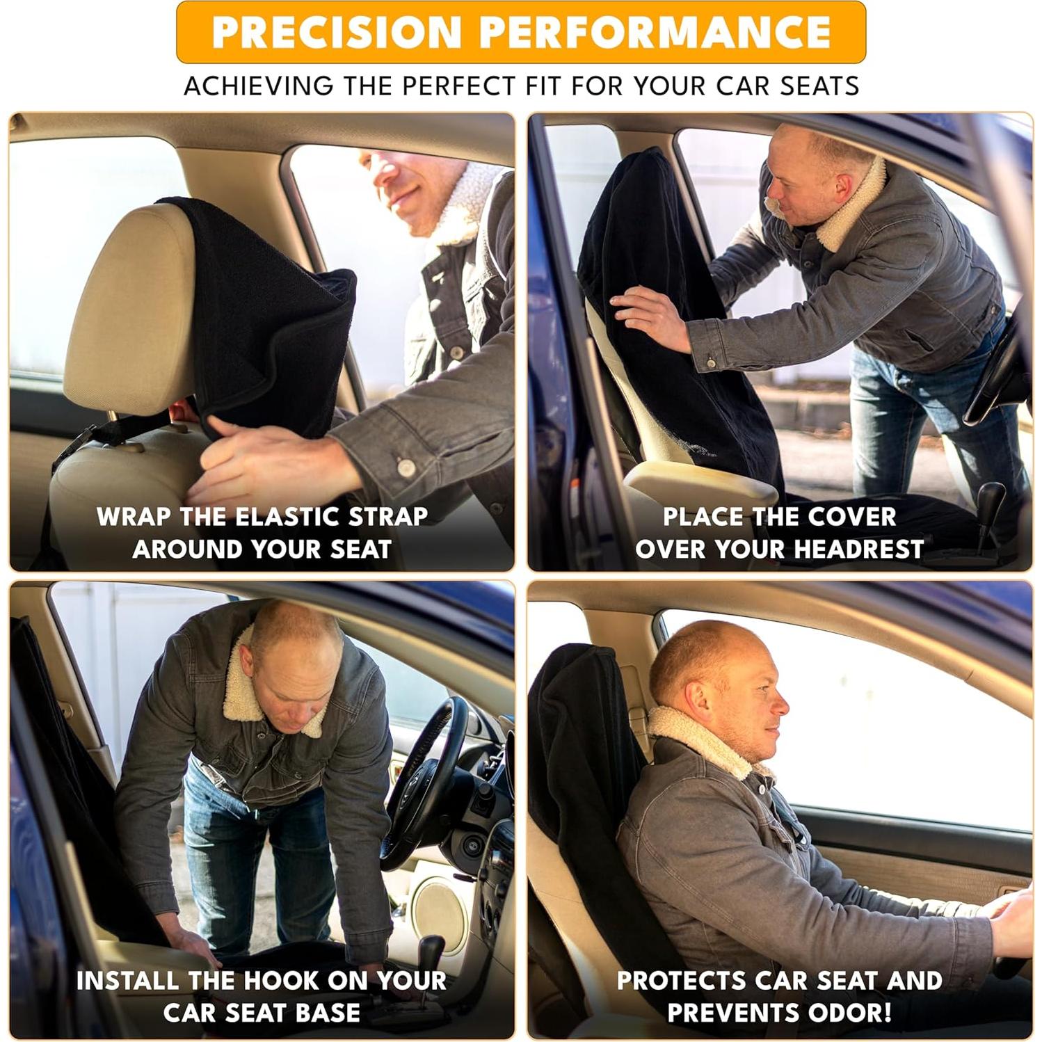 Cubierta de Asiento de Coche EcoNour Universal Impermeable