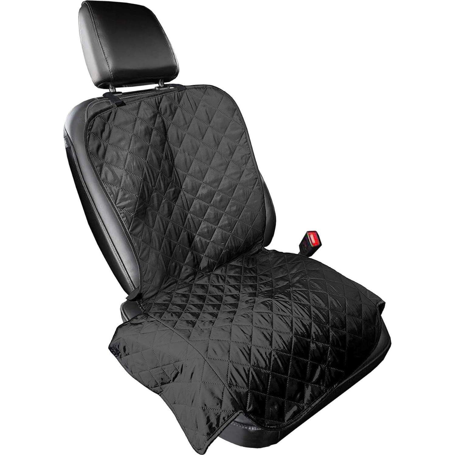 Protector de Asiento de Coche Furhaven Resistente al Agua Negro