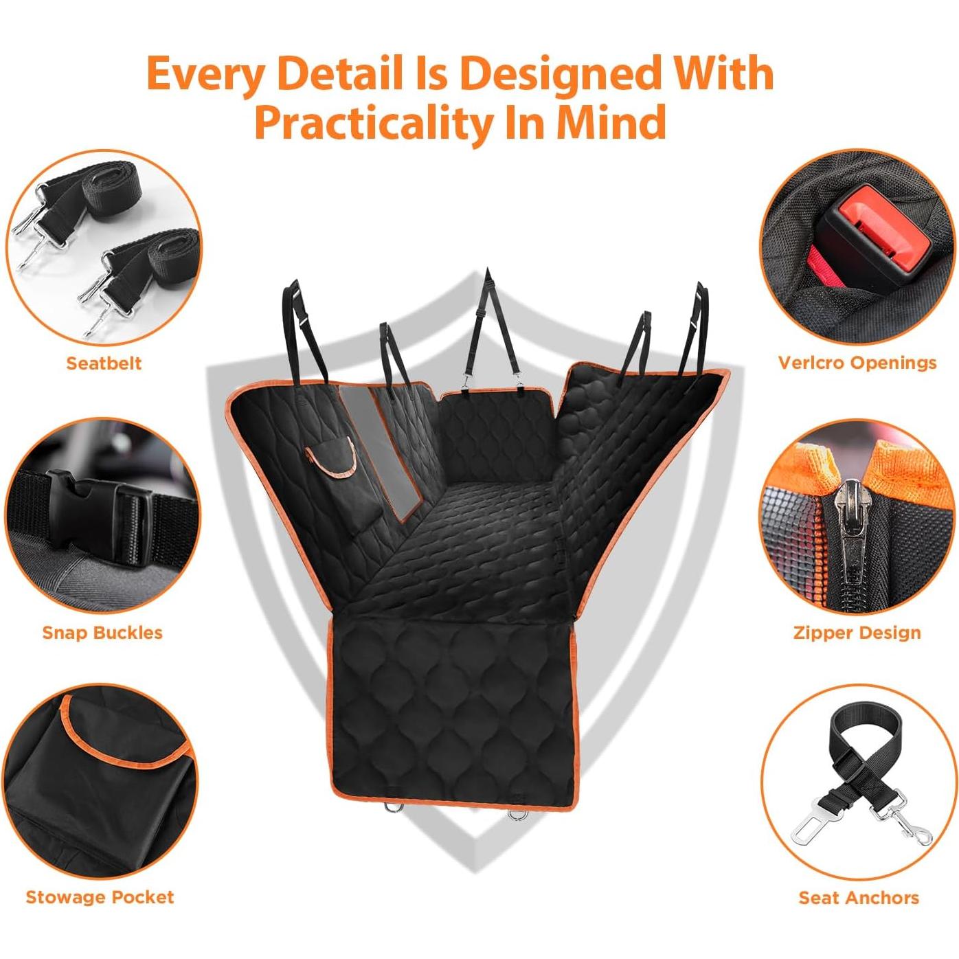 Funda de Asiento para Perros Mlivrom Pet01 Impermeable Universal