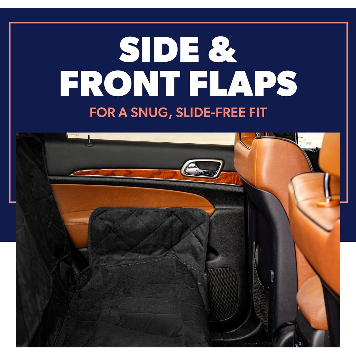 Funda de Asiento para Perros Active Pets Negra Impermeable