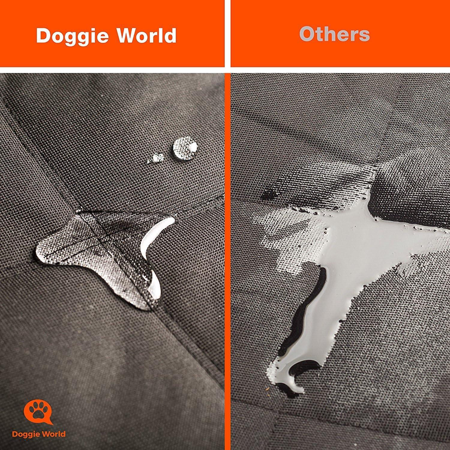 Cubierta de Asiento para Perros Doggie World Estándar Naranja